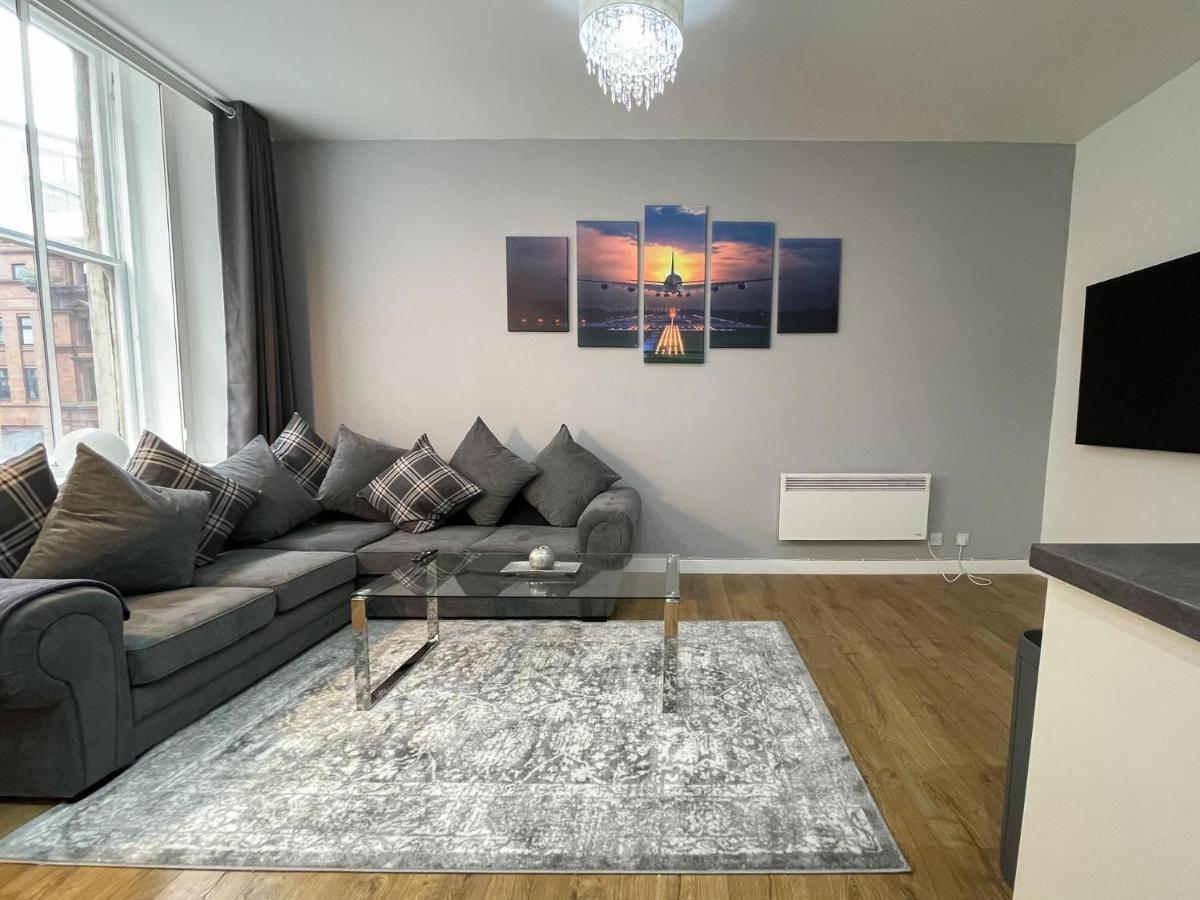 Exquisite 2Br Flat Near Central Train Station 格拉斯哥 外观 照片